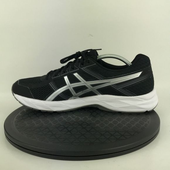 Asics Gel-Contend 4 Black/White Athletic Running Shoes T716N Men's Size 11.5 4E - Picture 9 of 12
